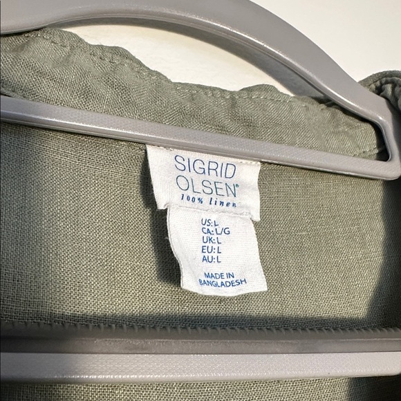 Sigrid Olsen Sage Linen Shirt - Picture 2 of 7